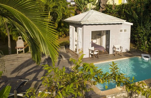 Le Marin Villa | The charming Villa Coco * and its bungalow with magnificent sea views