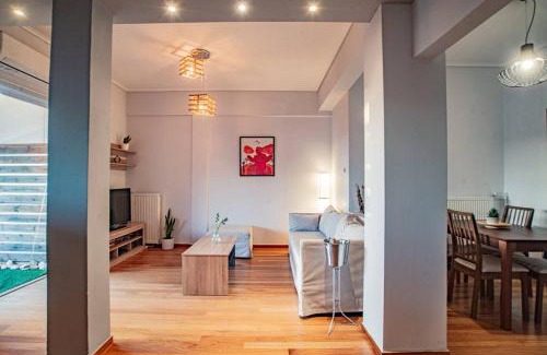 Kinosargous Apartment | The Condo Spacious terrace Acropolis Views