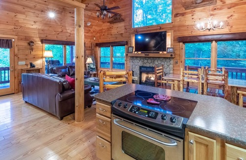 Sylva Cabin | The Cozy Cabin - Charming Mountain Cabin Nestled in the Smoky Mountain Trees