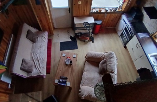 Saula Apartment | THE DEN, BELMULLET: Stables studio apartment. Mezzanine. Tranquil and Rural