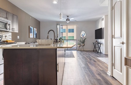 North Burnet Condo | The Domain Escape: Modern 2-bedroom retreat in Austin
