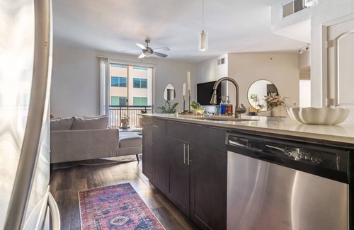 North Burnet Condo | The Domain Escape: Modern 2-bedroom retreat in Austin