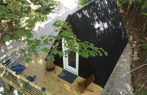Fountain Run Cabin | The EH Frame with Tree Pod in the woods!
