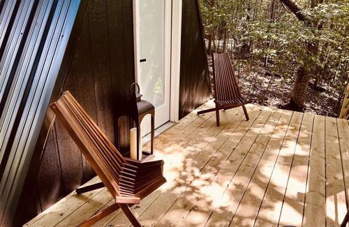 Fountain Run Cabin | The EH Frame with Tree Pod in the woods!