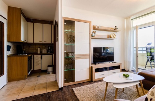 Grossenbrode Apartment | The entire beach in view
