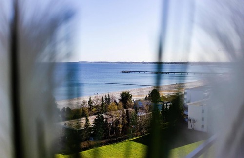 Grossenbrode Apartment | The entire beach in view