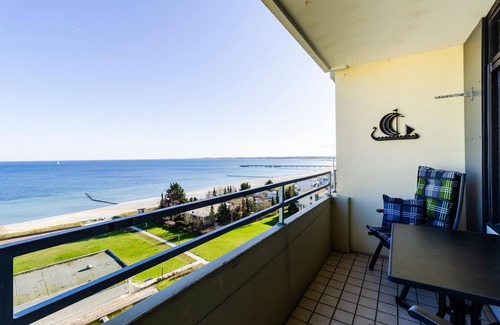 Grossenbrode Apartment | The entire beach in view