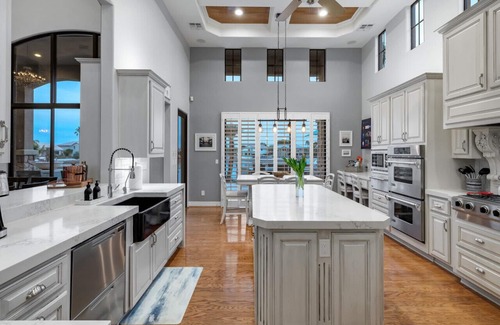 Arrowhead Lakes House | The Estate- Beautiful home with heated pool and pontoon boat.