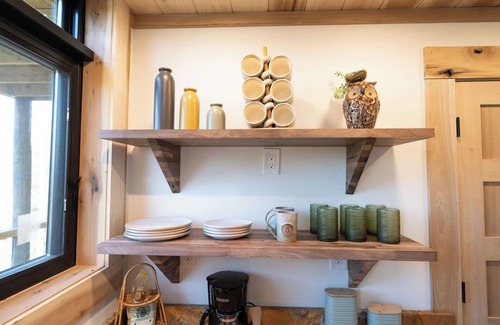 Primrose Cabin | The Fern Tiny Cabin with WiFi and Private Trails