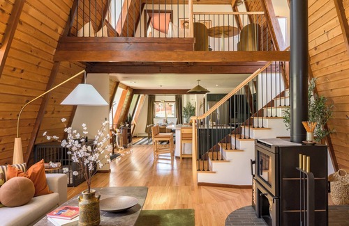 Bailey House | The Friendship Ranch | Mid-Century MTN A-Frame