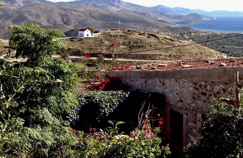 Volissos House | The Garden House, a Lovely Stone Built House with great view