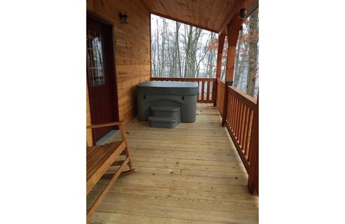 Fort Gay Cabin | "The Genoa" a Rustic Adventure - Amish-Built Deluxe Cabin