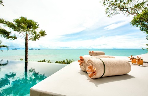 Taling Ngam Villa | The Headland Villa 2, stunning beachfront, Samui