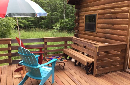 La Pointe Cabin | The Hermitage: An unplugged getaway in the woods on gorgeous Madeline Island.