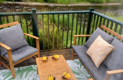 Hawick Cabin | The HIVE on the river bank