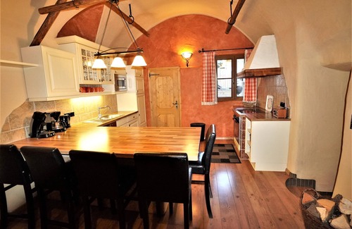 Ehrwald Ski Chalet | The Hof Chalet on the Zugspitze with mountain views, private garden, hot tub, sauna.