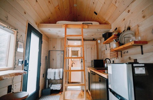 Knoxville Cabin | The Iris: Rural Secluded Nordic Tiny Home