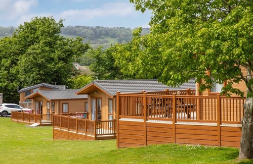 Dawlish Cabin | The Ivy Platinum is the ultimate mini lodge experience.