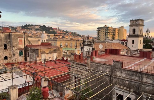 Naples City Centre Apartment | The Lemon Tree Terrace - surrounded by the biggest ancient city center worldwide