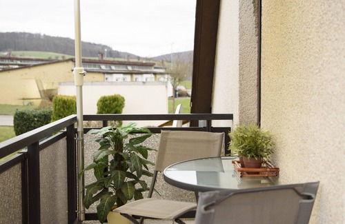 Hehlen Apartment | The Lichtblick holiday apartment in Hehlen is located in the junction of the Weser Uplands.