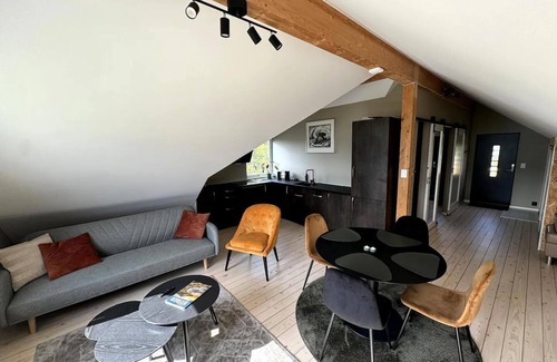 Sandnes Apartment | The Loft - with a stunning view