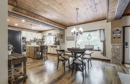 Cottontown Cabin | The Log Palace Private Guest Suite 2 Bedroom Cabin by RedAwning