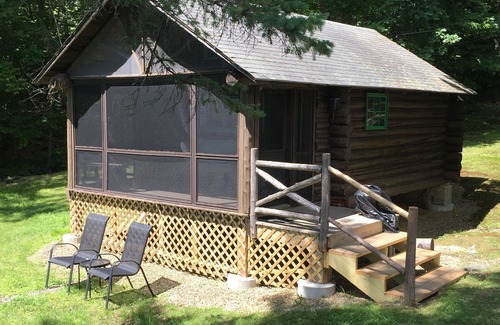 Industry Cabin | The Love Nest - a Cozy Lakefront Log Cabin
