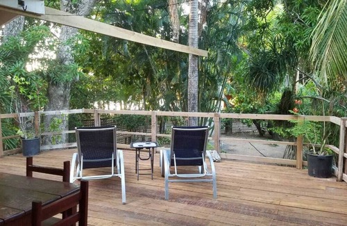 Sandy Bay House | The Mango House 2+2 Tree House A/C 2 Large Decks STEPS 2 The BEACH