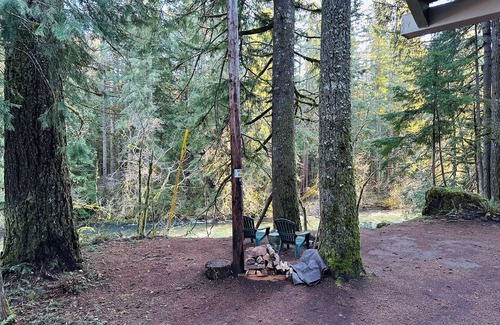 Blue River Cabin | The Mckenzie River Nest, a cozy cabin on the river!