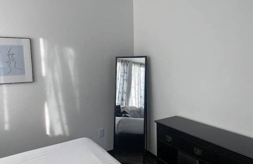 Southern Crossing Apartment | The Modern: conviently located by Old Mill, River, Amphitheater. Ev charger n