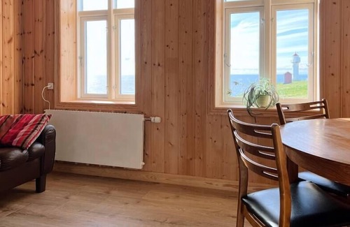 Faroe Islands House | The Monk. The Yellow House by the end of Suðuroy