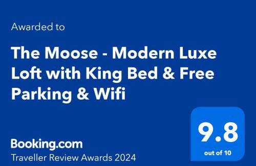 Downtown Memphis Apartment | The Moose #8 - Modern Luxe Loft with King Bed & Free Parking & Wifi