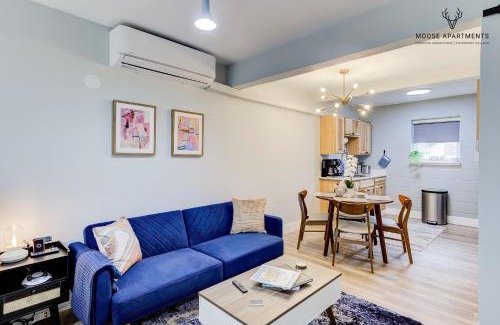 Downtown Memphis Apartment | The Moose #9 - Brand New Luxe Modern loft with Free Parking, King Bed & Fast WiFi