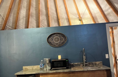 Big Water Apartment | The "Mystic Yurt" privacy and comfort in the heart of Lake Powell activities!