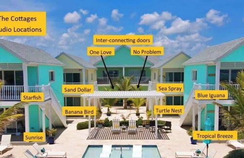 Colliers Bay Condo | The No Problem Oceanfront Studio Cottage in East End