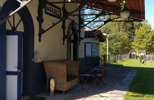 Otanes Cottage | THE OLD SEASON; old train station. Near beach and mountains. Special.