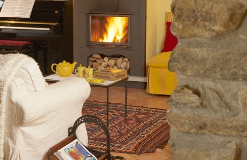 Aymavilles House | THE OZEIN TERRACE OF THE MONTE BIANCO