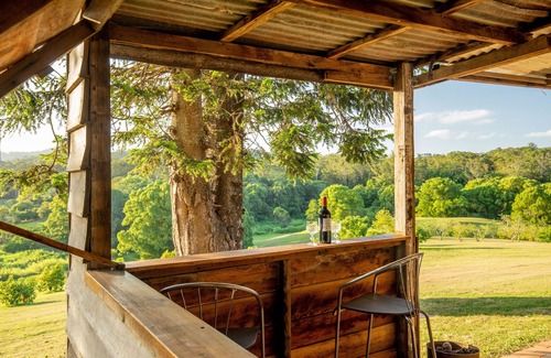 West Woombye House | The Packing Shed - rustic timber cottage on beautiful acreage