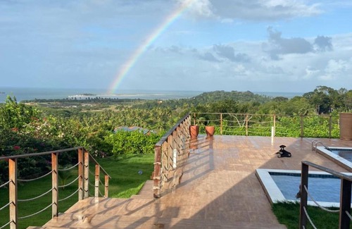 Igarassu House | The perfect house for your New Year's Eve with a view of the crown of the plane.