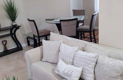 Falmouth Apartment | The perfect spot in safe gated community, access to beach & shopping area.