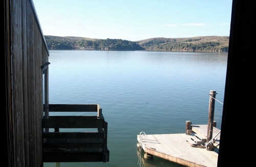 Marshall House | The Poets Loft: 2-bedroom house over Tomales Bay with stunning views in Marshall