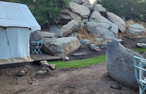 Fallbrook RV Rental | The Portal - Glamping with Splitrock Valley Views