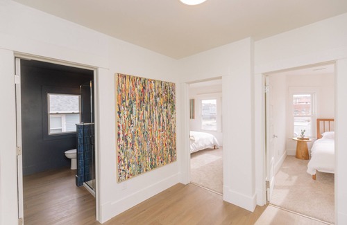 Detroit - Shoreway House | The Primary - A modern home inspired by art and color