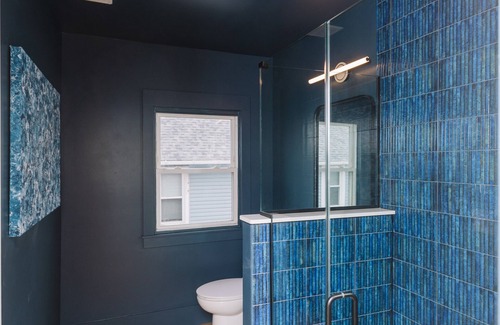 Detroit - Shoreway House | The Primary - A modern home inspired by art and color