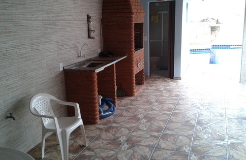 Peruibe House | The property is located 150 meters from the beach, pool, fishing