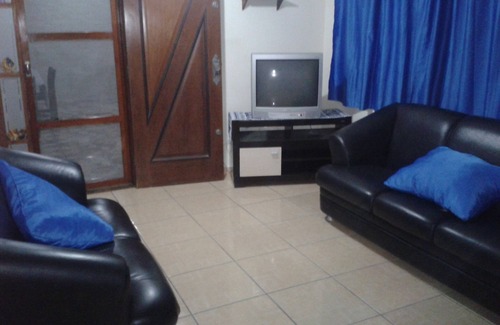 Peruibe House | The property is located 150 meters from the beach, pool, fishing