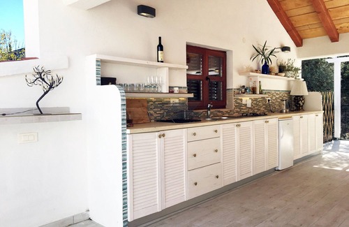 Igalo Apartment | The rooftop room with large terrace and great views
