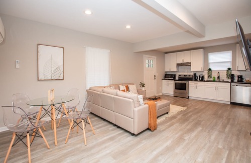 Concord Apartment | The Rustic Oasis in Downtown Concord 2BR/1BTH