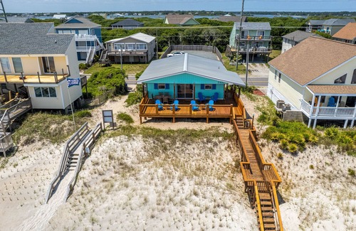 Surf City Cottage | The Salty Snail - Oceanfront Cottage