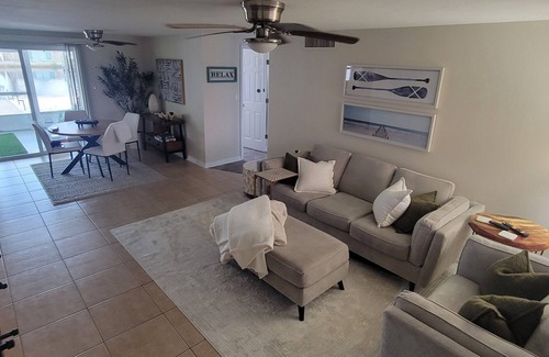 Sea Ranch On The Gulf House | The Seaside Retreat - 2BR home with floating dock with Direct Gulf Access